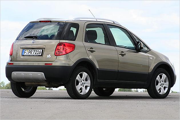 Die Umrandung schützt vor Kratzern durch Büsche