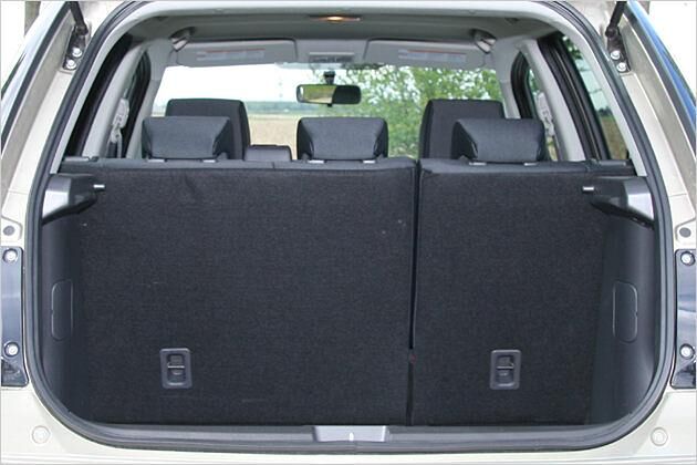 Der Kofferraum fasst 270 Liter