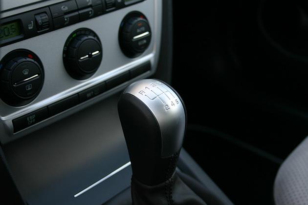 Der Schaltknauf ist für unseren Geschmack zu klobig