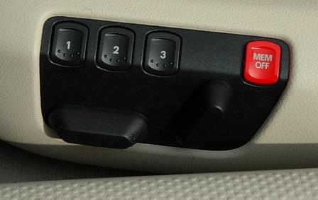 ?koda Superb - Memorytasten für die Sitzverstellung