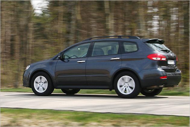 In unserem Test ließ sich der Tribeca beachtliche 14,2 Liter auf 100 Kilometer schmecken