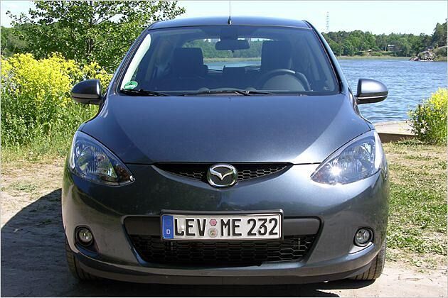 Die Front des kleinen Japaners sieht angriffslustig aus