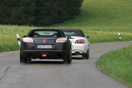 Opel GT und Honda S2000