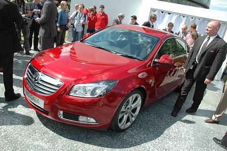 Präsentation des Opel Insignia in London