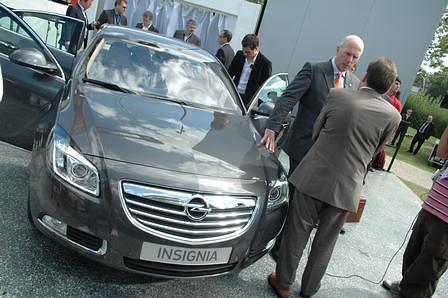 Präsentation des Opel Insignia in London