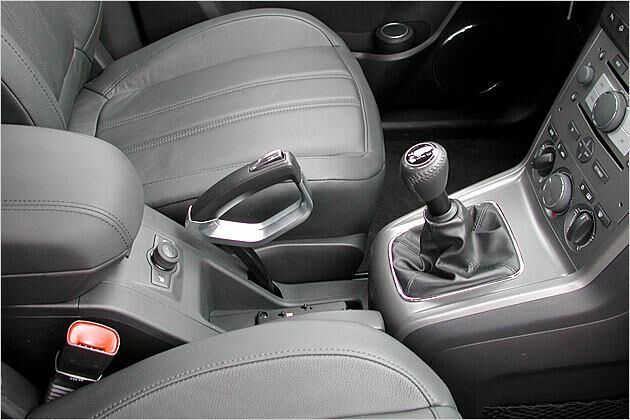 Witzig: Die Gestaltung der Handbremse