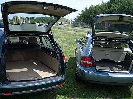 Die Laderaumwertung geht ohne Einschränkung an den großen Rüsselsheimer mit seinen bis zu 1.850 Litern.