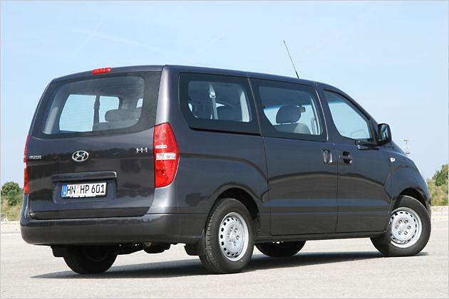 Ausgestellte Radhäuser lassen den H-1 kräftig wirken