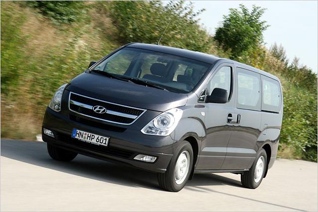 Trotz seiner Größe erreicht der Hyundai eine Spitze von 180 km/h