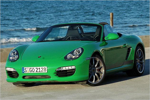 Hingucker in Signal-Grün: Der neue Porsche Boxster S