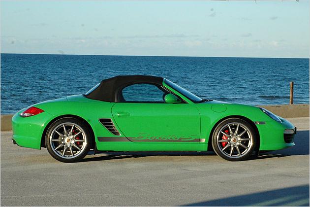 Gut verteilt: Hinten liegen 53, vorne 47 Prozent des Boxster-Gewichts