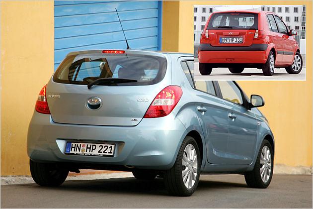 Auch am Heck ist der Design-Fortschritt abzulesen