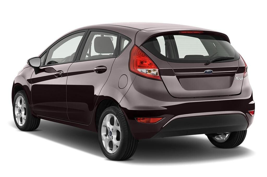 Ford Fiesta (Baujahr 2010) Titanium 5 Türen seitlich hinten