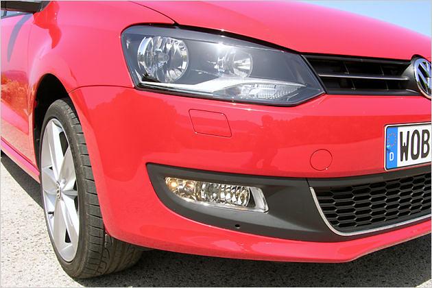 Das Tagfahrlicht in der Schürze neben den (ebenfalls optionalen) Nebelscheinwerfern kostet 50 Euro Aufpreis