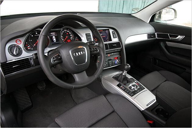 Ansprechend und aufgeräumt: Der Innenraum des A6 2.0 TDI e