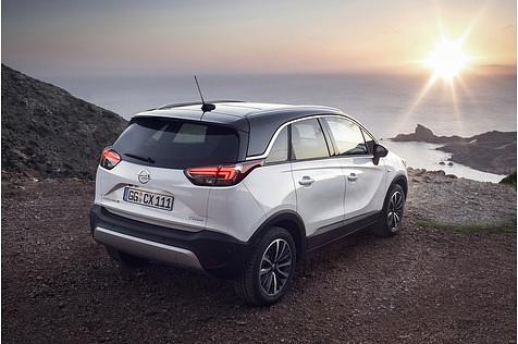 Opel Crossland X - das Dach ist in drei Lackierungen zu bekommen