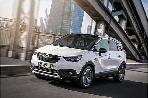 Opel Crossland X - drei Benziner und zwei Diesel