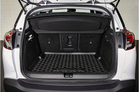 Opel Crossland X - der Laderaum fasst 410 bis 520 Liter