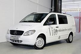 Mercedes Vito: elektrisch durch die Stadt