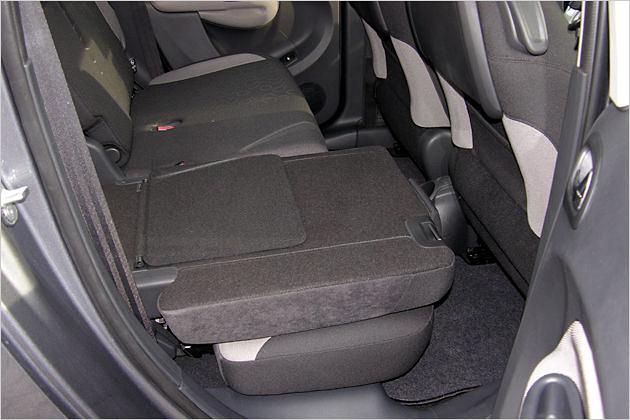 So ergibt sich eine ebene Ladefläche