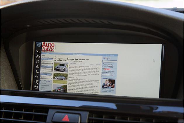 ... über welchen wir im Stand auch online surfen können