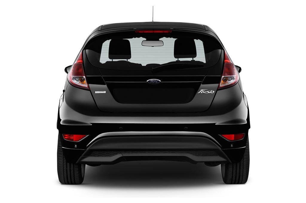 Ford Fiesta (Baujahr 2014) Sport 3 Türen Heckansicht