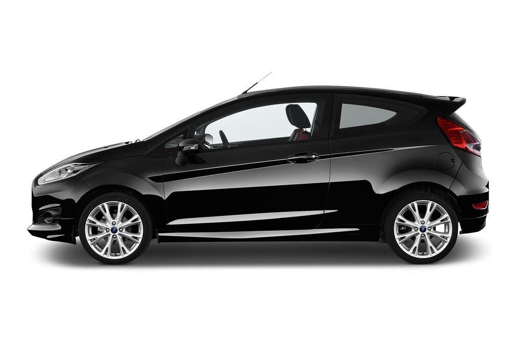 Ford Fiesta (Baujahr 2014) Sport 3 Türen Seitenansicht