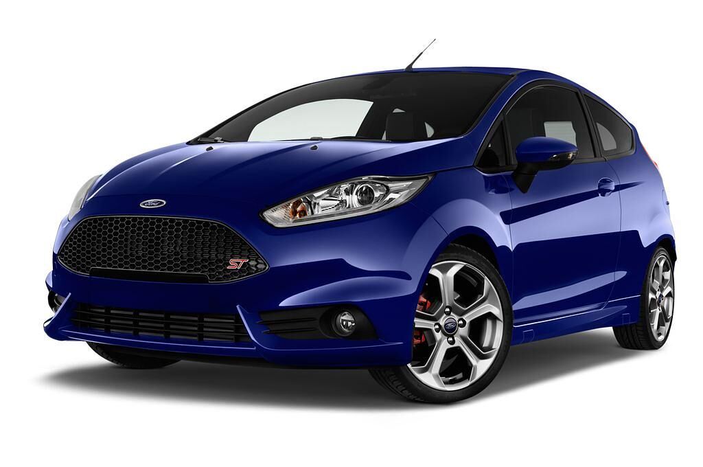 Ford Fiesta (Baujahr 2014) 1,6 Ecoboost St 3 Türen seitlich vorne mit Felge