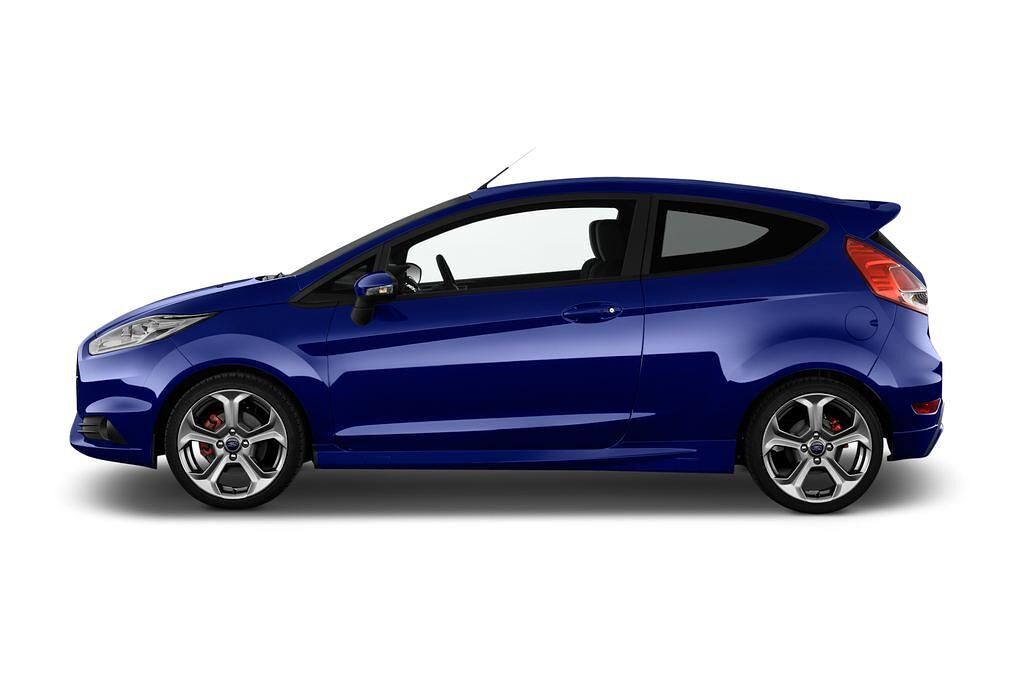 Ford Fiesta (Baujahr 2014) 1,6 Ecoboost St 3 Türen Seitenansicht