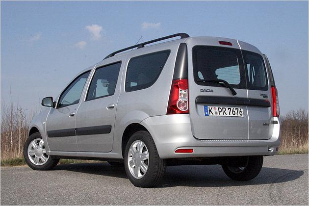 Der Logan MCV steht auf 15-Zoll-Bereifung