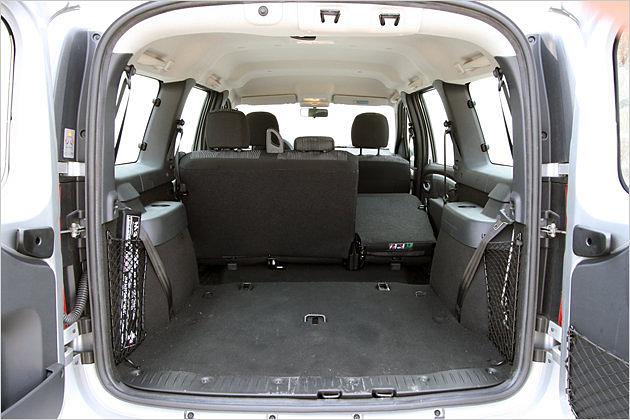 Die "normale" Rücksitzbank klappt im Verhältnis 60 zu 40