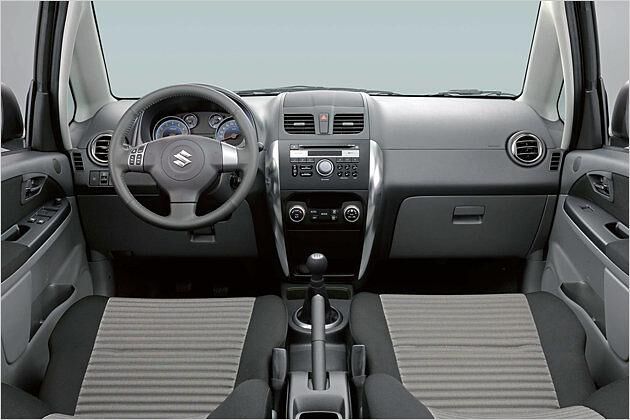 Wirft keine Fragen auf: Der sauber gezeichnete SX4-Innenraum