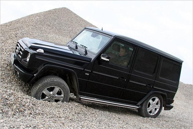 Die drei Differenzialsperren leisten ganze Arbeit