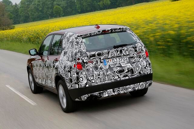 BMW X3: Mister X läuft sich warm, Foto: BMW