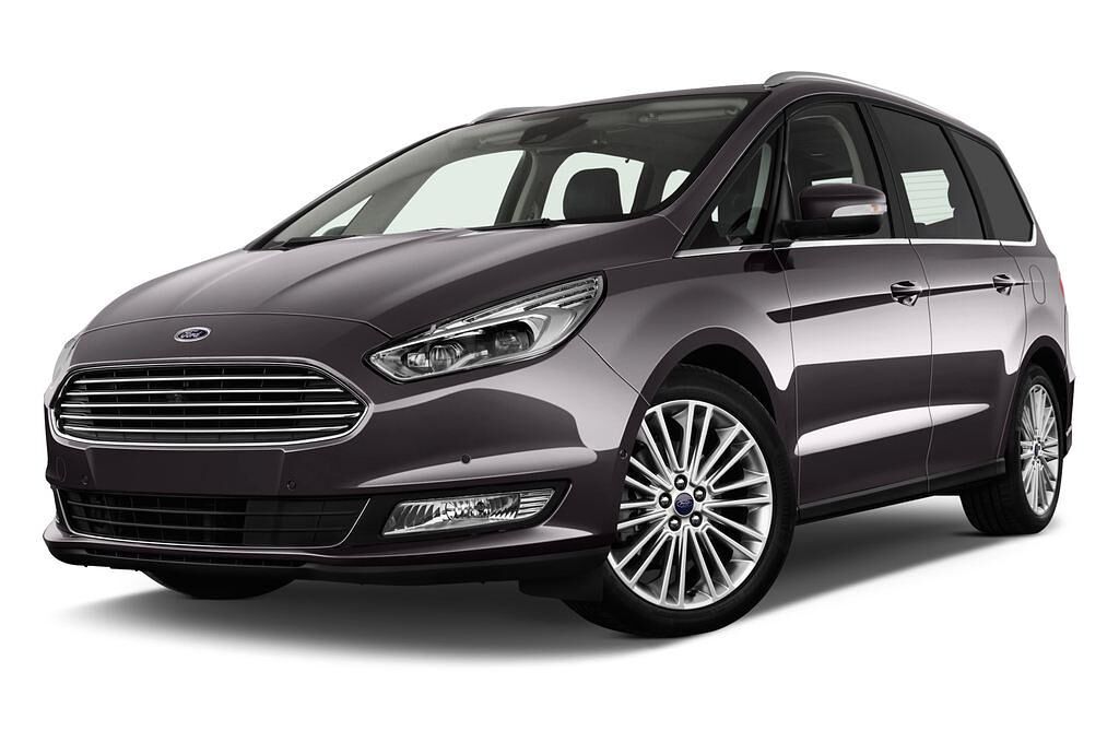 Ford Galaxy (Baujahr 2016) Titanium 5 Türen seitlich vorne mit Felge