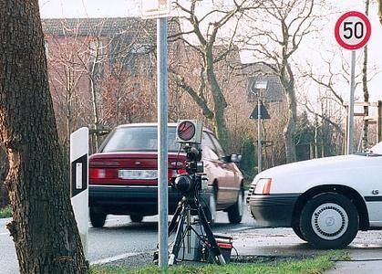 Radarkontrollen wanken - Abgeblitzt