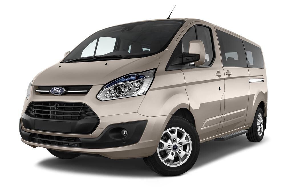 Ford Tourneo Custom (Baujahr 2015) Titanium 5 Türen seitlich vorne mit Felge