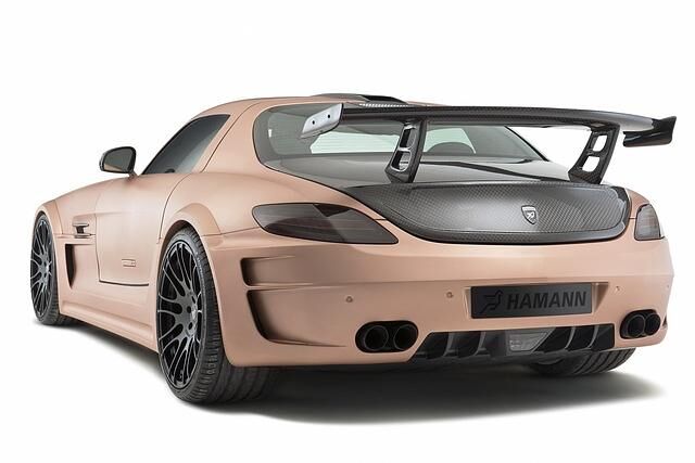 Der Tuner Hamann hat beim Mercedes-Benz SLS AMG Hand angelegt
