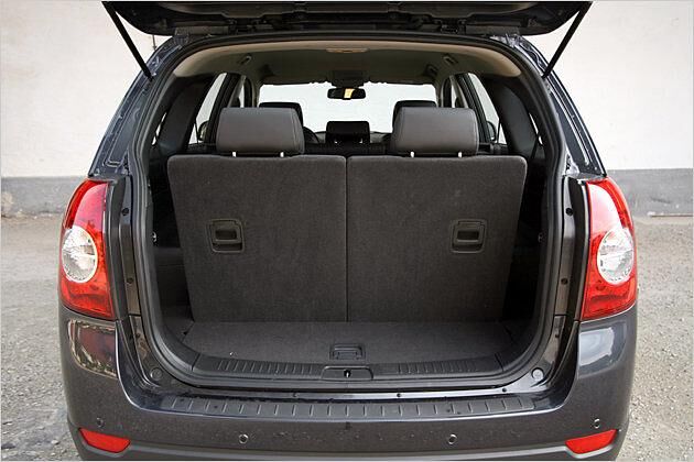 Bei voller Bestuhlung schwindet der Stauraum