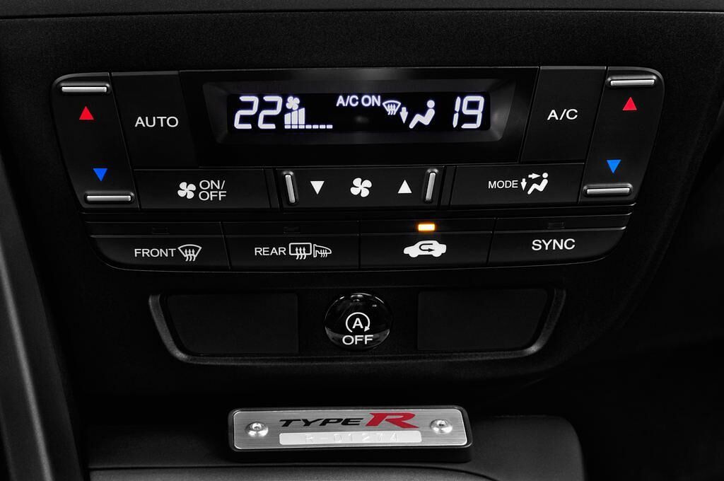 Honda Civic (Baujahr 2015) Type-R 5 Türen Temperatur und Klimaanlage