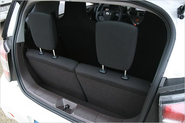 Praktisch kein Kofferraum bei voller Bestuhlung