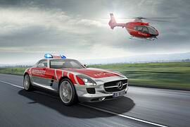 Mercedes SLS AMG Rettungswagen - Besonders schnelle Hilfe