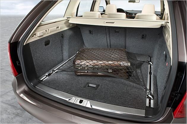 Auch die Befestigung mit einem Netz ist möglich