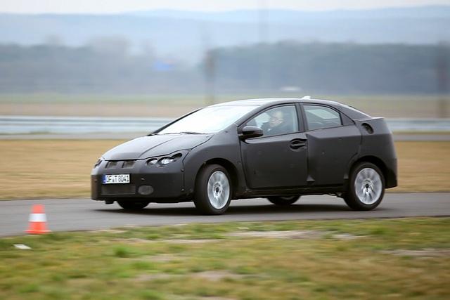 Äuerlich bleibt sich der Civic, soweit erkennbar, treu