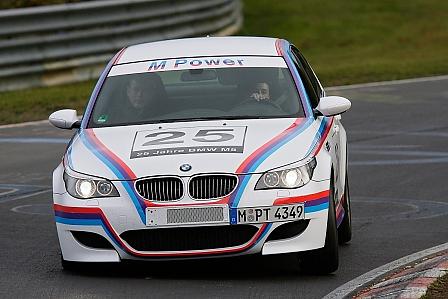 BMW M5 Jubiläumsmodell auf der Nordschleife