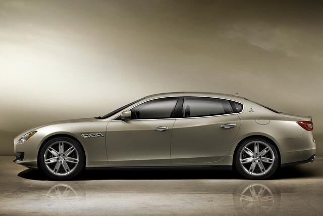 Der neue Quattroporte ist deutlich länger als sein Vorgänger