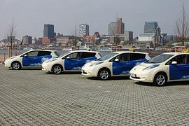 Nissan Leaf E-Taxi - Umweltfreundlich zum Ziel