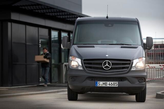 Mercedes-Benz Sprinter - Auch bei Sturm in der Spur