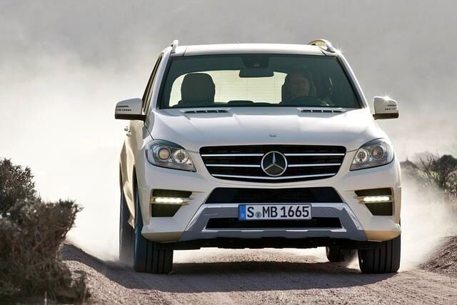 Den Mercedes ML gibt es seit längerem mit Vierzylinder-Diesel