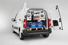 Citroen auf der Nutzfahrzeug-IAA - Berlingo mit Regalen